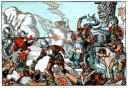 Conquest of Cortez over the Aztecs