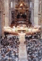 Faithful fill St. Peter's with cardinals ringing the altar