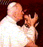 Holy Father blesses little Giannina, the child Blessed Gianna gave her life for